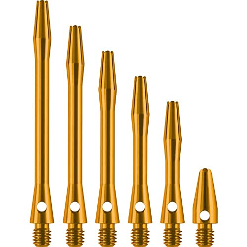 DESIGNA DARTS Metall-Dart-Schäfte, 5 Sets eloxiertes Aluminium, X kurz, Gold, 29 mm DESIGNA DARTS Metall-Dart-Schäfte, 5 Sets eloxiertes Aluminium, X kurz, Gold, 29 mm von DESIGNA DARTS