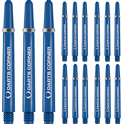 DESIGNA DARTS S0742 Schäfte | 5 Sets robuste Nylon-Dartpfeile, inklusive Stahlring, Medium, Blau DESIGNA DARTS S0742 Schäfte | 5 Sets robuste Nylon-Dartpfeile, inklusive Stahlring, Medium, Blau von DESIGNA DARTS