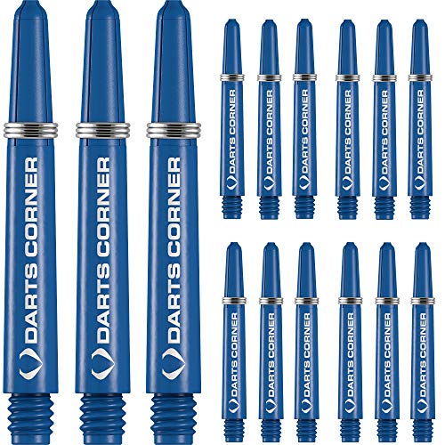 DESIGNA DARTS S0744 Schäfte | 5 Sets robuste Nylon-Dartpfeile, inkl. Stahlring, Midi, Blau DESIGNA DARTS S0744 Schäfte | 5 Sets robuste Nylon-Dartpfeile, inkl. Stahlring, Midi, Blau von DESIGNA DARTS