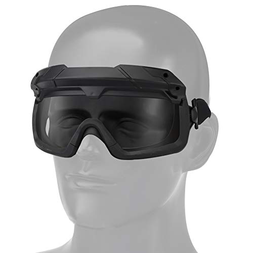DETECH Militär Airsoft Tactical Goggles Schießbrillen Motorrad Winddicht Wargame Goggles Helm Brillen Paintball von DETECH