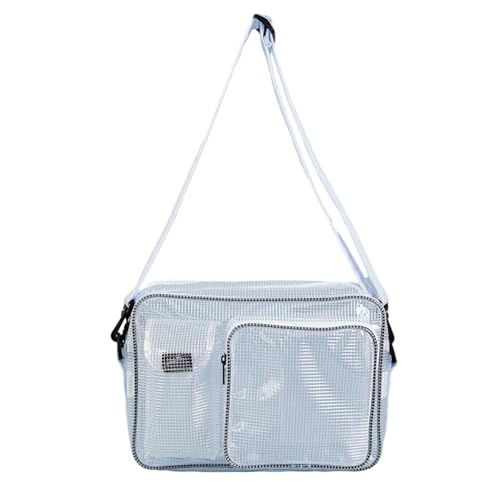 Transparente Umhängetasche, Ingenieur-Werkzeugtasche, PVC, Crossbody-Tasche, praktische Aufbewahrung und Transport für Ihre Arbeitsgeräte von DEUNRAA