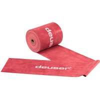 DEUSER Physio Band 150 - 25,00 m rot/extra stark von DEUSER