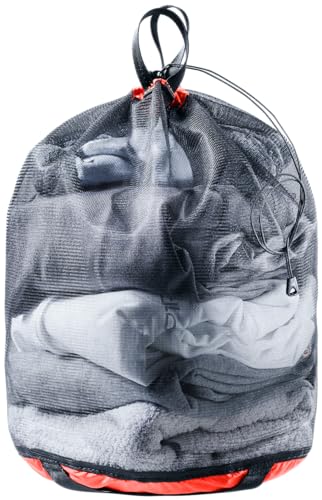 deuter Mesh Sack 5 Packsack, papaya-black von deuter