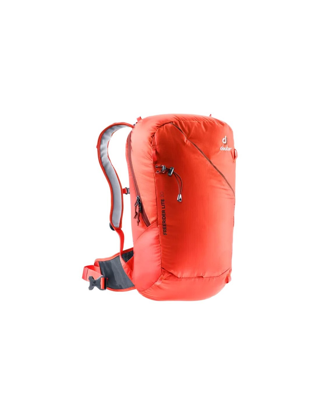 Deuter Rucksack Freerider Lite 20 - Orange Rucksackart - Skitouren/Winter/4-Season, Rucksackvolumen - 16 - 20 Liter, Rucksackfarbe - Gelb, von DEUTER