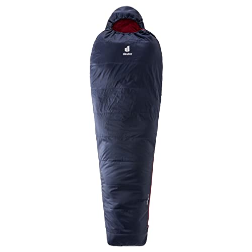 deuter Dreamlite L - Large Kunstfaser Schlafsack, navy-cranberry deuter Dreamlite L - Large Kunstfaser Schlafsack, navy-cranberry von deuter