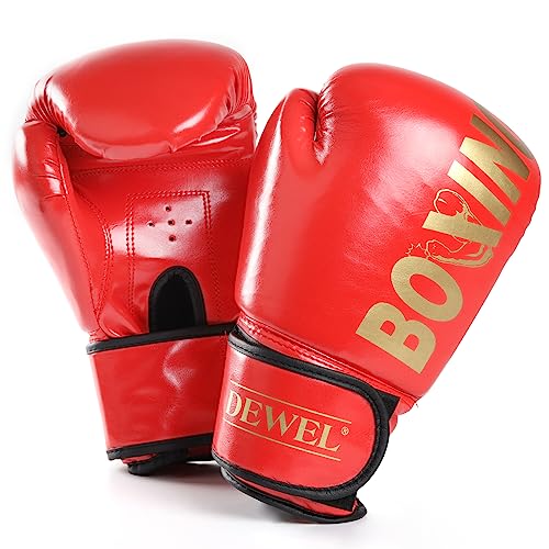 DEWEL Boxhandschuhe 8oz für Harte Schläge & schnelles K.O.| MMA Box Handschuhe zum Kampfsport, MMA, Sparring, Muay Thai, Boxen | Boxhandschuhe Männer & Damen DEWEL Boxhandschuhe 8oz für Harte Schläge & schnelles K.O.| MMA Box Handschuhe zum Kampfsport, MMA, Sparring, Muay Thai, Boxen | Boxhandschuhe Männer & Damen von DEWEL