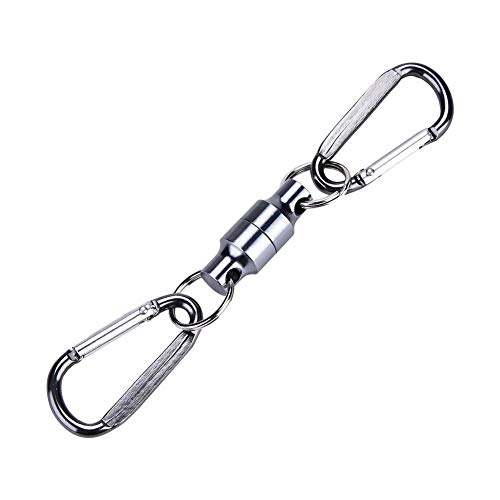 DEWIN Magnetschnalle Fliegenfischen, Magnetnetz Schnellspanner Lanyard Clip Land Connector für Fliegenfischen Angelzubehör DEWIN Magnetschnalle Fliegenfischen, Magnetnetz Schnellspanner Lanyard Clip Land Connector für Fliegenfischen Angelzubehör von DEWIN