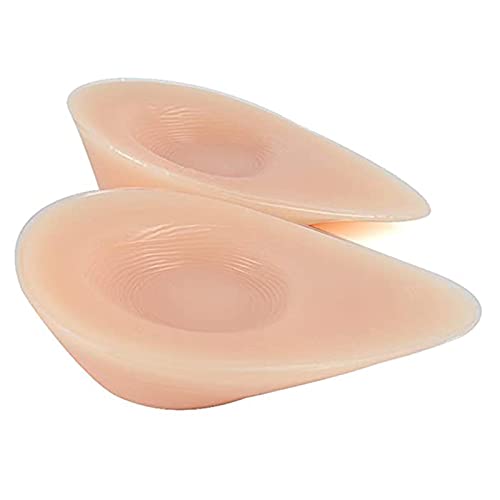 DFGGE 1 Paar Silikon Tropfen Brustformen Waschbar Brustprothese Falsche Brüste Realistische Mastektomie Prothese BH-Einlagen Verbesserung Transvestiten Crossdresser,300g/pair von DFGGE