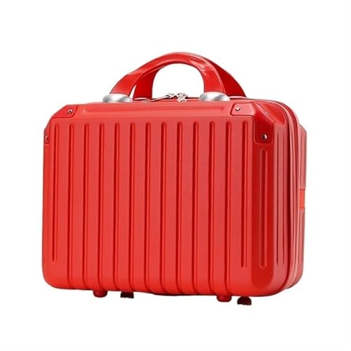DFJOENVLDKHFE Mittelgroßer Koffer, Gepäck, Flugkoffer, mittelgroßer Koffer mit Vier Rädern, Koffer(903 Red) von DFJOENVLDKHFE