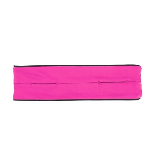 Laufgürtel-Hüfttasche, Hüfttasche for Wandern, Radfahren, Sport, mit verstellbarem Gurt, Leichter Laufrucksack(Color:Hot pink L) von DFJOENVLDKHFE