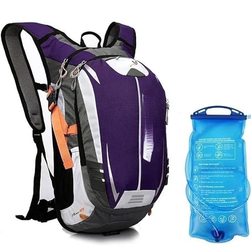 Laufgürtel-Hüfttasche, Hüfttasche for Wandern, Radfahren, Sport, mit verstellbarem Gurt, Leichter Laufrucksack(Color:VT and 1.5L) von DFJOENVLDKHFE