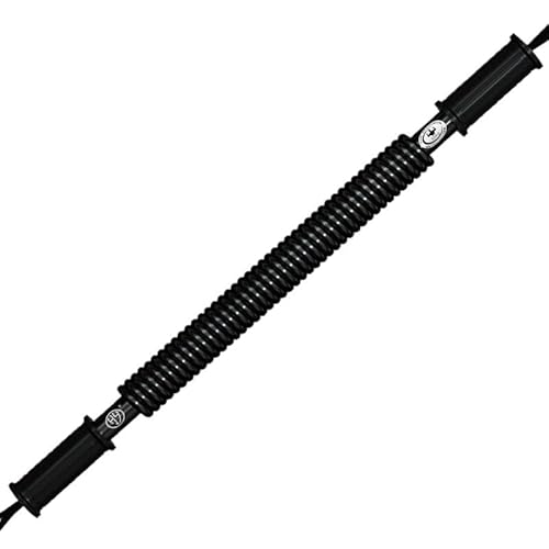 Tragbares Federarm-Kraftgerät, Hochleistungs-Feder-Brustexpander, Federarm-Krafttrainer, Unterarm-Krafttrainer, Federstahl-Armstangentrainer for Schulter-, Arm- und Brustübungen(Black,50KG) von DFJOENVLDKHFE