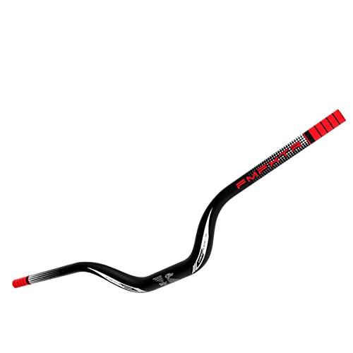 DFNBVDRR MTB-Lenker Aluminium-Legierung Hoher Riser-Lenker 31.8mm 720mm 780mm Extra Langer Lenker Mountainbike Rise 90mm (Color : Red, Size : 780mm) von DFNBVDRR