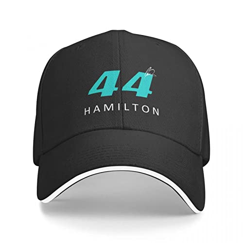 Baseballkappe Lewis Hamilton F1 Signature Graphic Black Cap Baseballkappe Trucker Cap Herren Tennis Damen Baseballkappe Lewis Hamilton F1 Signature Graphic Black Cap Baseballkappe Trucker Cap Herren Tennis Damen