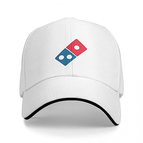 Baseballmütze Domino's Pizza Logo Mütze Baseballmütze Golfmütze Angelmütze Golfmütze Damen Herren von DFRIZ@