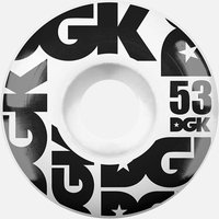DGK Street Formula 53mm Rollen white von DGK