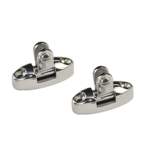 DGOINGPI Deckbeschläge 2PCS Universal Deck Scharnier Top Deck Halterungen 60mm Für Marine Boot Hardware Teile accesorios para barcos von DGOINGPI