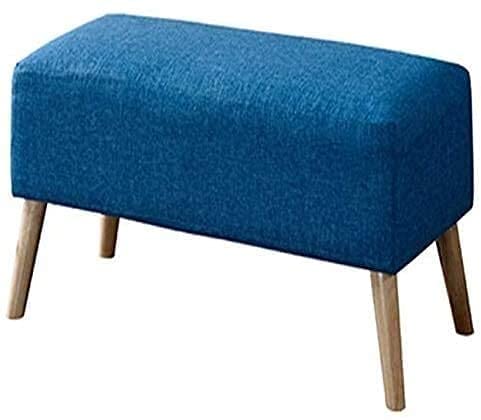 DHOPWWR s Wechselschuhe Hocker-Sofa Hocker Stoff Sofa Fußstapfen Hocker Fußhocker Hocker Holz Modern Abnehmbarer Fußhocker (Farbe: 9) (1) Sharing von DHOPWWR