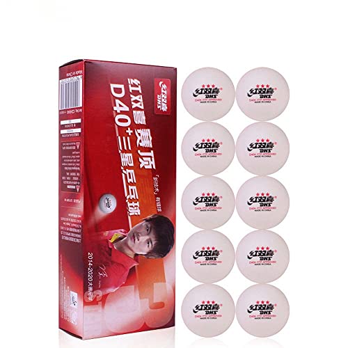 DHS ABS D40+ Tischtennisbälle, Weiß, 3 Sterne, 10/Box DHS ABS D40+ Tischtennisbälle, Weiß, 3 Sterne, 10/Box von DHS-ZOU