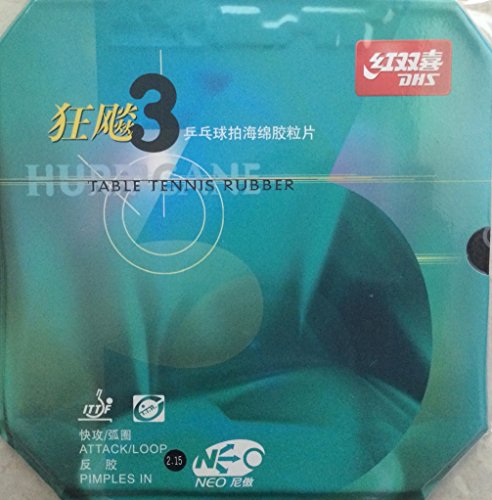 DHS Hurricane 3 Neo Padel Racket, Schwarz, 2.2 DHS Hurricane 3 Neo Padel Racket, Schwarz, 2.2 von DHS
