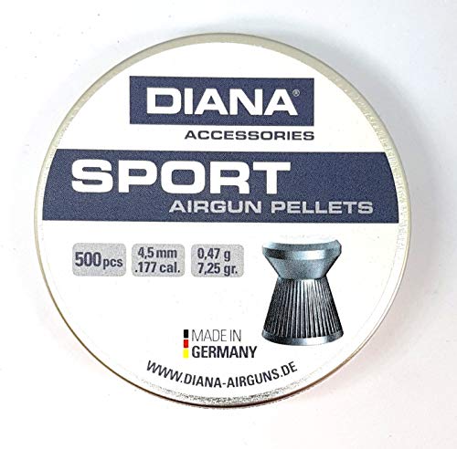 DIANA Diabolos Sport geriffelt Kal. 4,5mm - 500 Stück DIANA Diabolos Sport geriffelt Kal. 4,5mm - 500 Stück von DIANA