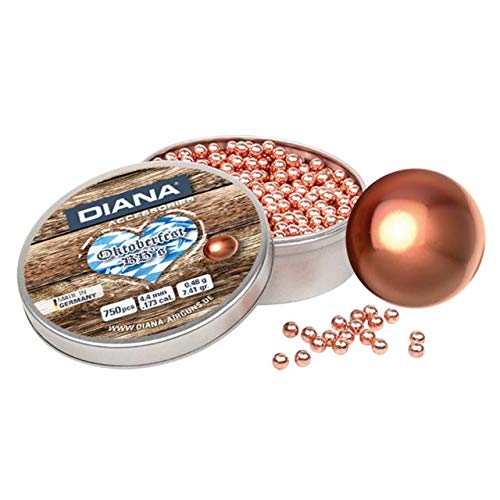 Diana Oktoberfest BBS Kaliber 4,4mm verkupfert 750 STK. Luftgewehr Munition Luftgewehr Kugeln Luftgewehr Patronen 4,4 BB Kugeln BB Munition Oktoberfestgewehr Diana Oktoberfest BBS Kaliber 4,4mm verkupfert 750 STK. Luftgewehr Munition Luftgewehr Kugeln Luftgewehr Patronen 4,4 BB Kugeln BB Munition Oktoberfestgewehr von DIANA