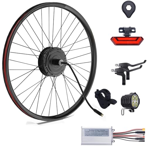 DICHOU 36V 250WHinterradnabenmotor-Kit 26" 27,5" 28"/29"/700C Hinterrad Elektrisches Fahrrad-Umrüstsatz, bürstenloser Getriebe-Hinterradnabenmotor mit optionaler Batterie und Display von DICHOU