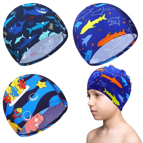 3 PCS, Kinder Badekappe, Geeignet für Jungen und Mädchen, Sommerpool, Strand D 3 PCS, Kinder Badekappe, Geeignet für Jungen und Mädchen, Sommerpool, Strand D von DIELIANHUA