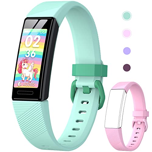 DIGEEHOT Fitness Tracker Kinder, Fitness Armband mit Pulsmesser Fitness Uhr Kinder Aktivitätstracker Schrittzähler Smartwatch Sportuhr für Jungen Mädchen von DIGEEHOT