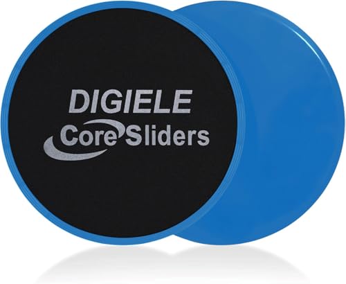 Gleitscheiben Fitness, Core Sliders 2er Set Gliding Discs für Ganzkörper-Übung, Doppelseitig Gleitscheibe den Einsatz auf Teppichböden oder Parkett, Trainers Slider für Core Training & Home Workouts Gleitscheiben Fitness, Core Sliders 2er Set Gliding Discs für Ganzkörper-Übung, Doppelseitig Gleitscheibe den Einsatz auf Teppichböden oder Parkett, Trainers Slider für Core Training & Home Workouts von DIGIELE