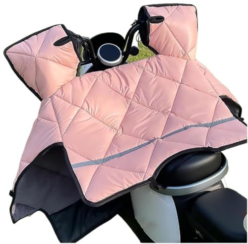 Universal Scooter Schürze Beinabdeckung, Universal Beinabdeckung, Motorrad Windschutzscheibe geschützt Beinschürze Abdeckung Winter Scooter Motorrad Windschutz Quilt Beinabdeckungen mit Handschuhen Un von DIMEIYAN