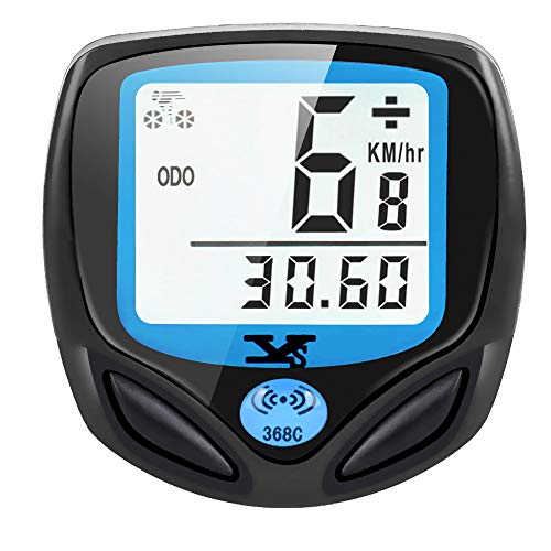 DINOKA LCD Fahrradcomputer Digital, Drahtlos & Wasserdicht, Weiß, 22 Funktionen, Automatische Speicherung, Multi-Funktions Displays, Kabelloses & Leichtes Gehäuse, Einfache Installation DINOKA LCD Fahrradcomputer Digital, Drahtlos & Wasserdicht, Weiß, 22 Funktionen, Automatische Speicherung, Multi-Funktions Displays, Kabelloses & Leichtes Gehäuse, Einfache Installation von DINOKA