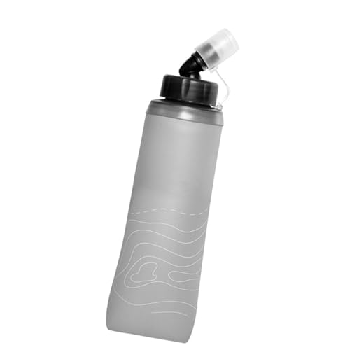 DINSOAVR Soft Flask Wasserflasche Laufflasche Faltbare Wasserflaschen Für Trinkflaschen Radfahren Wandern Laufen Einfach Zu Bedienen von DINSOAVR