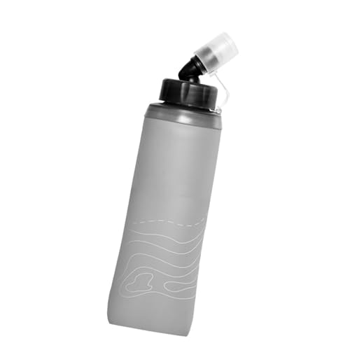 DINSOAVR Soft Flask Wasserflasche Laufflasche Faltbare Wasserflaschen Für Trinkflaschen Radfahren Wandern Laufen Einfach Zu Bedienen von DINSOAVR