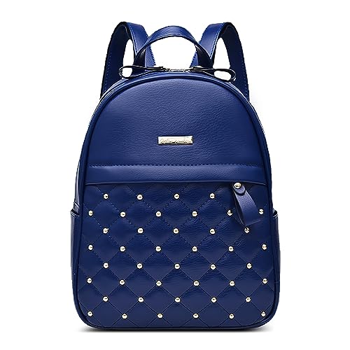 DIRRONA Damen Rucksack Damentasche Schultertasche Rucksack Mittel Mode Cityrucksack Frauen Umhängetasche Lässig Travel Arbeit Party rucksäcke Wasserdicht PU Leder Schulrucksack Blau DIRRONA Damen Rucksack Damentasche Schultertasche Rucksack Mittel Mode Cityrucksack Frauen Umhängetasche Lässig Travel Arbeit Party rucksäcke Wasserdicht PU Leder Schulrucksack Blau von DIRRONA