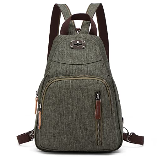 DIRRONA Damen Rucksack Klein Jahrgang Umhängetasche Rucksack für Damen Lässige Brusttasche Reisen Camping im Freien Arbeiten Messenger Umhängetasche Multifunktions Schultergurt DIRRONA Damen Rucksack Klein Jahrgang Umhängetasche Rucksack für Damen Lässige Brusttasche Reisen Camping im Freien Arbeiten Messenger Umhängetasche Multifunktions Schultergurt von DIRRONA