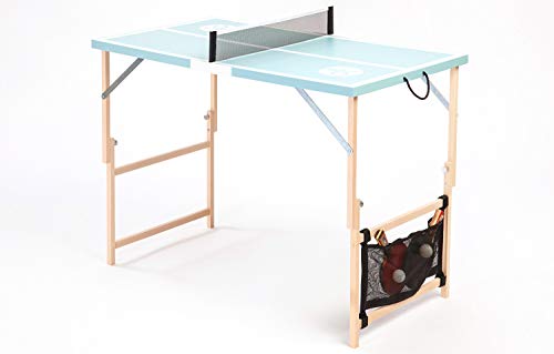 DISH TENNIS Mini Tischtennisplatte gletscherblau Gletschereis DISH TENNIS Mini Tischtennisplatte gletscherblau Gletschereis von DISH TENNIS