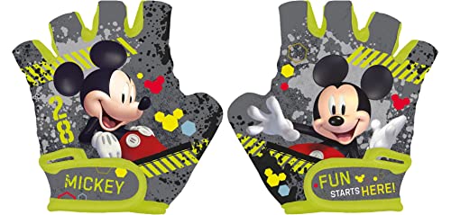 DISNEY Mickey Maus Kinder Fahrrad Handschuhe Fahrradhandschuhe Fahrradzubehör von DISNEY