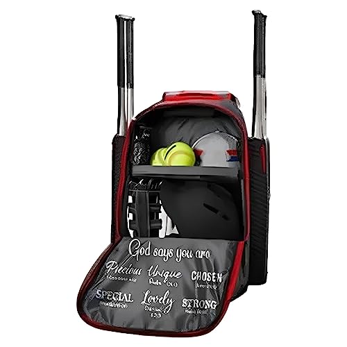 DISPRA Rucksack Softball Schlüsselanhänger | Geschenk zum Thema Softball Baseball | Baseball Schlüsselanhänger Baseball Acryl Baseball Rucksack für Frauen von DISPRA