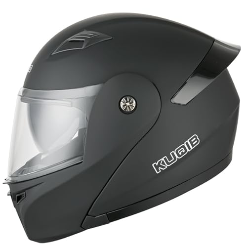 Modularer Motorradhelm, Dot ECE-zugelassener Doppelvisier-Vollgesichts-Klapphelm für Erwachsene, Männer und Frauen, Doppelvisier-Aldult-Helme von DJCALA