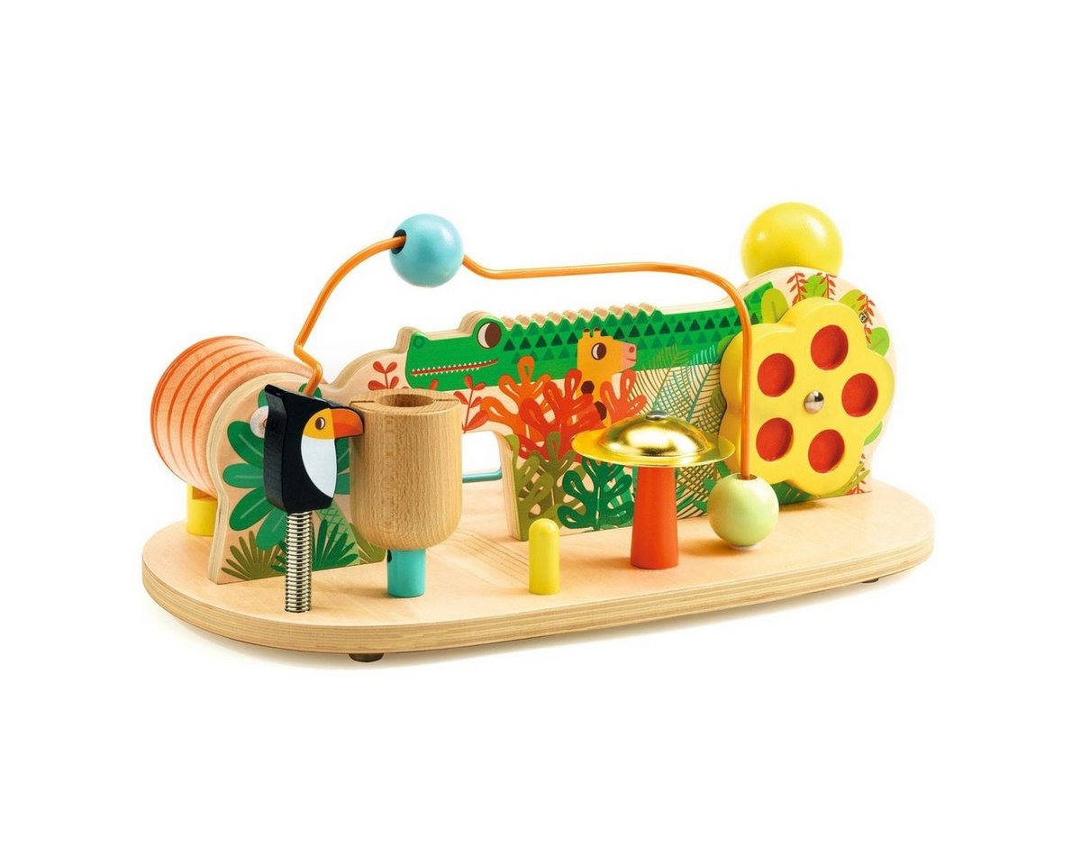 DJECO Lernspielzeug Aktivitätentisch Multi Sound 8 akustische Aktivitäten Motorikschleife DJECO Lernspielzeug Aktivitätentisch Multi Sound 8 akustische Aktivitäten Motorikschleife von DJECO