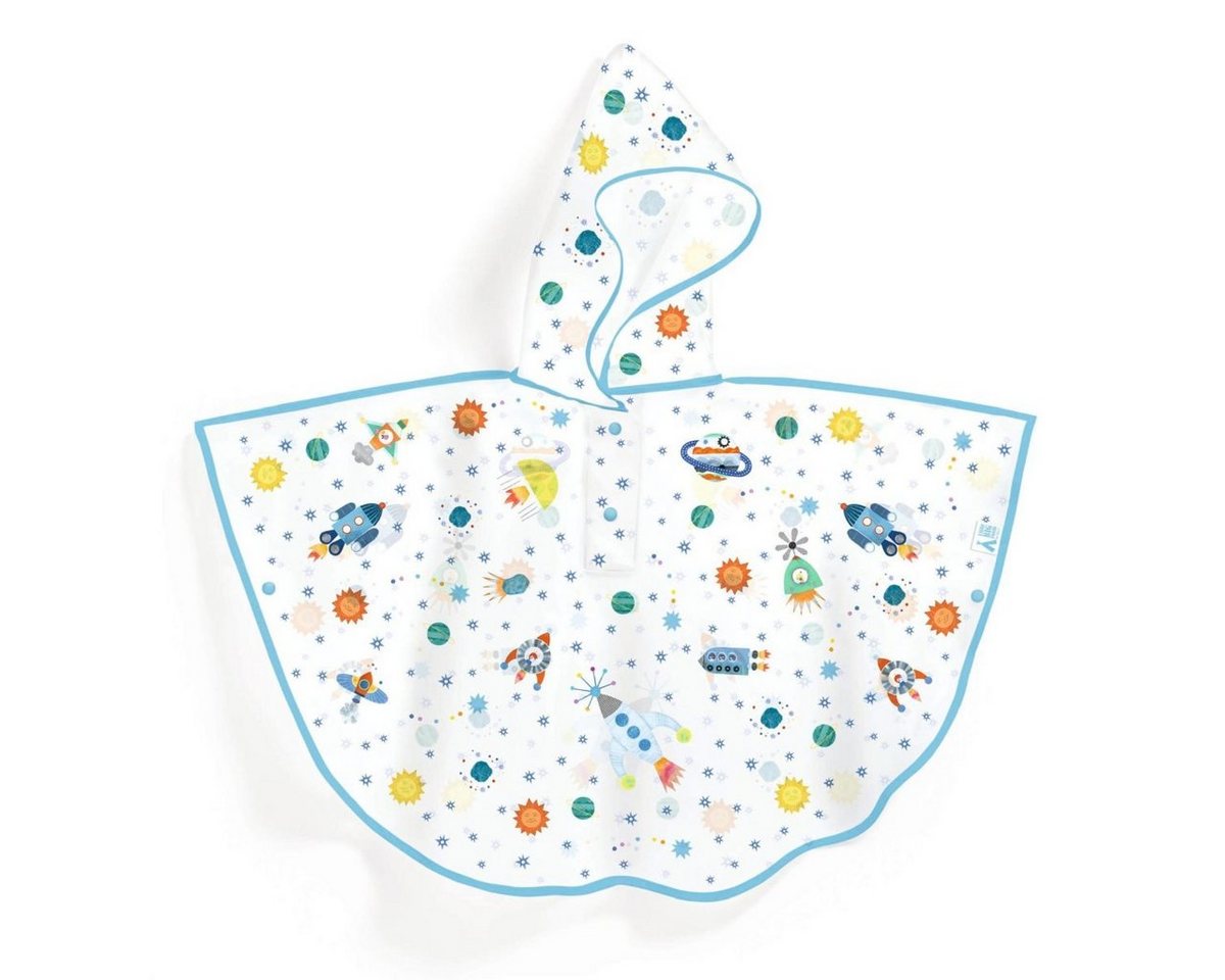DJECO Regenjacke Regencape mit Kapuze für Kinder von 5-7 Jahren DJECO Regenjacke Regencape mit Kapuze für Kinder von 5-7 Jahren von DJECO