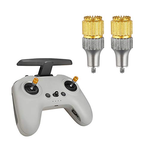 DJFEI FPV Combo Drone Fernbedienung Teleskop Rocker Joystick, Fernbedienung Sender Teile Aluminium Transmitter Joystick Daumen Stick für DJI FPV Combo Drone Fernbedienung DJFEI FPV Combo Drone Fernbedienung Teleskop Rocker Joystick, Fernbedienung Sender Teile Aluminium Transmitter Joystick Daumen Stick für DJI FPV Combo Drone Fernbedienung von DJYILUF