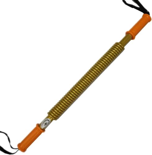 Power Twister, 110 kg Feder-Brust-Expander, robuster Kraftaufbau für den Oberkörper, Trainingsstange für Bizeps-, Arm-, Unterarm-, Brust- und Schulterübungen von DJFYVKKIO