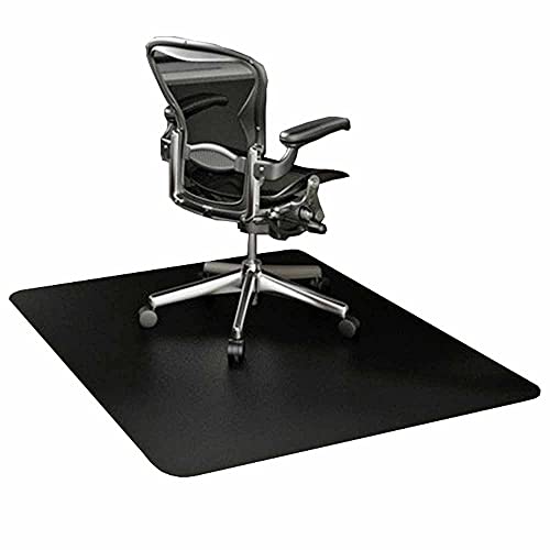 Bürostuhlmatte, Bürocomputer-Drehstuhl, schwarzer PVC-Kunststoff, wasserdichter Bodenschutz, gefrostet, 1,6 mm, für Arbeitszimmer, Wohnzimmer, Schlafzimmer, verschiedene Größen, Stuhlmatten (Größe: Bürostuhlmatte, Bürocomputer-Drehstuhl, schwarzer PVC-Kunststoff, wasserdichter Bodenschutz, gefrostet, 1,6 mm, für Arbeitszimmer, Wohnzimmer, Schlafzimmer, verschiedene Größen, Stuhlmatten (Größe: von DJHFHCS
