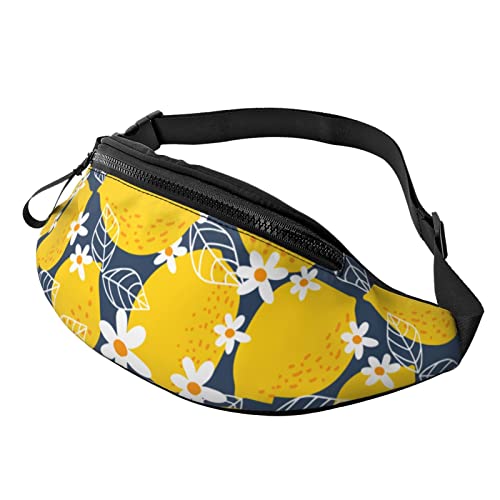 Lemony Chamomile Crossbody Bag Runner Small Hip Pouch Bum Bag Running Waistpack Bumbag Beltbag Sport Slim Modisch Für Joggen Wandern Frau von DJNGN