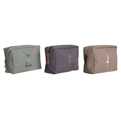 DKD Home Decor Reise-Kulturbeutel, Braun, Grün, Bordeaux, 20 x 8 x 14 cm DKD Home Decor Reise-Kulturbeutel, Braun, Grün, Bordeaux, 20 x 8 x 14 cm von DKD Home Decor