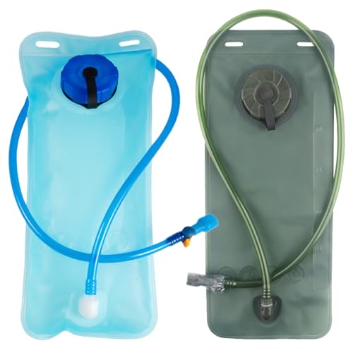 DKDDSSS 2 Stücke Trinkblase Trinksystem, 2 L Wasserblase für Trinkrucksack, Wasserblase Trinkbeutel, Rucksack Trinkblase, Wasserblase für Rucksack, Wandern, Radfahren, Hydration Bladder für Laufen DKDDSSS 2 Stücke Trinkblase Trinksystem, 2 L Wasserblase für Trinkrucksack, Wasserblase Trinkbeutel, Rucksack Trinkblase, Wasserblase für Rucksack, Wandern, Radfahren, Hydration Bladder für Laufen von DKDDSSS
