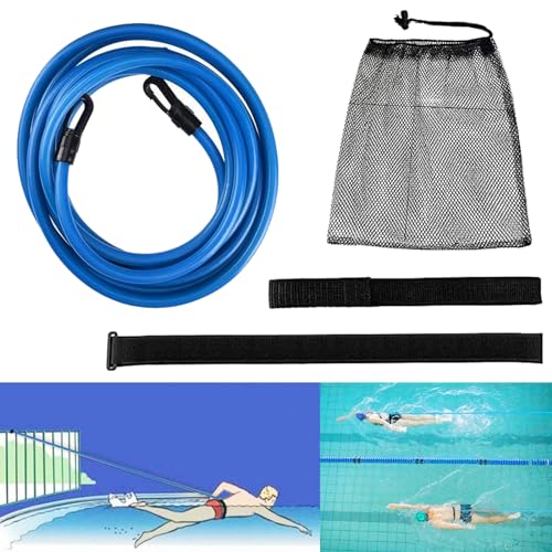 DKDDSSS Schwimmgurt für Pool 4M, Schwimmhilfe Gurtel, Schwimmwiderstand Gürtel, Einstellbare, für Erwachsene Kinder Widerstandstraining DKDDSSS Schwimmgurt für Pool 4M, Schwimmhilfe Gurtel, Schwimmwiderstand Gürtel, Einstellbare, für Erwachsene Kinder Widerstandstraining von DKDDSSS