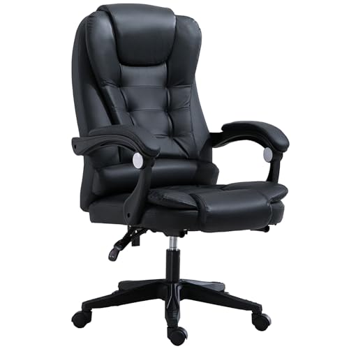 DKSNAJ Leomix D, ergonomischer Bürostuhl mit Lordosenstütze, Chefsessel, großer und hoher Bürostuhl, 136 kg, mit Einstellbarer Höhe für das Home-Office Wisdom von DKSNAJ